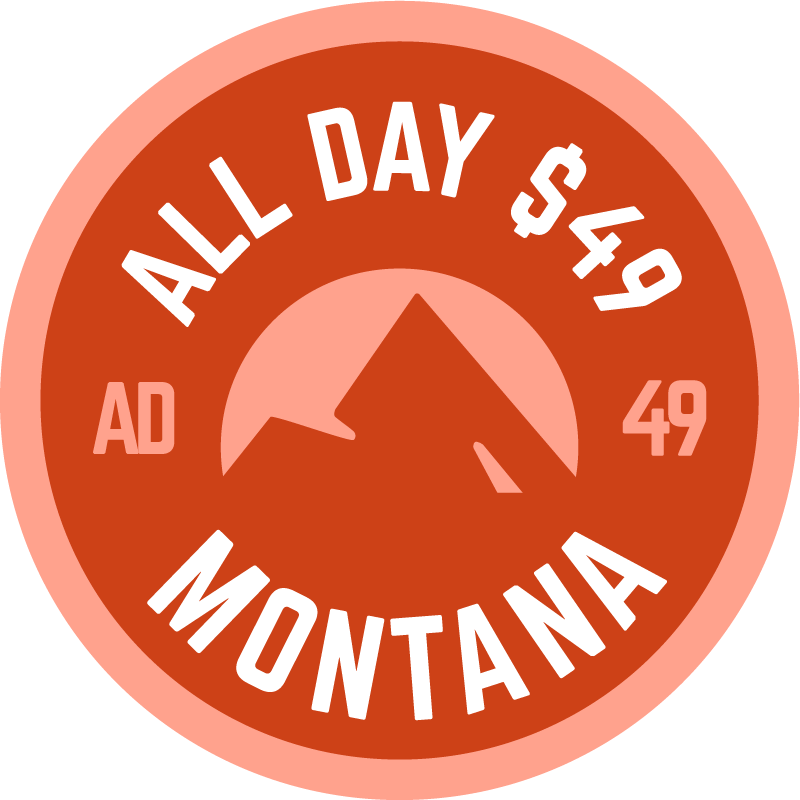 All Day 49$ Montana Logo