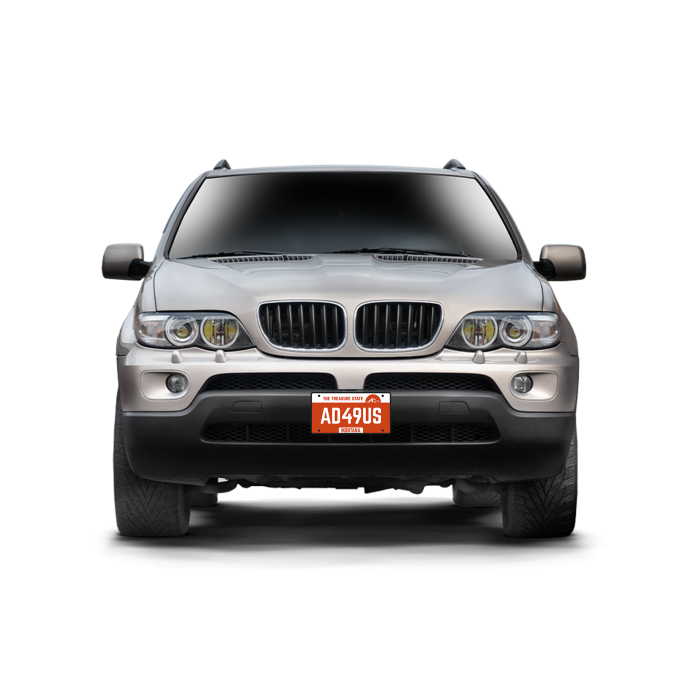 One Montana registered SUV 